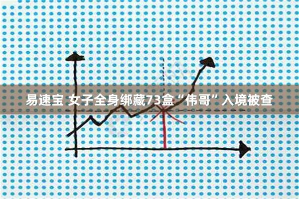 易速宝 女子全身绑藏73盒“伟哥”入境被查